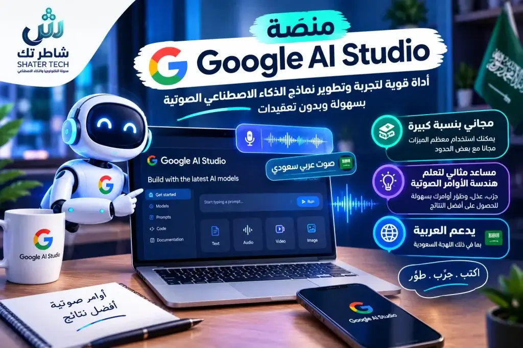منصة جوجل للتعليق الصوتي لإعلانات تك توك بالذكاء الصناعي